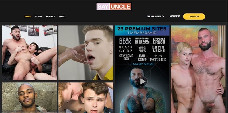 Father Brother Black Cock - Say Uncle â€“ Gay Porn Site Review â€“ Naked Big Dick Men