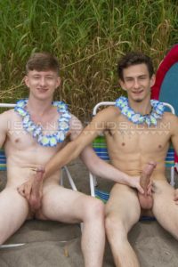 Island Studs two straight lads sucking dick Felix Maze blows Adam in the shower 0 gay porn image 200x300 - Horny young stud Theo Brady's hot bubble ass barebacked by new muscle hunk Pax Perry at Men