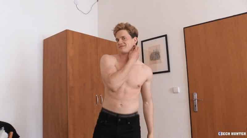 Horny young blonde first time gay anal sex fucked with my huge uncut dick  at Czech Hunter 619 â€“ Naked Big Dick Men