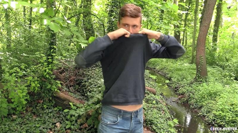 Czech Hunter 621 young straight hottie strips nude wanking small uncut dick then ass fucked 3 gay porn image - Czech Hunter 621 young straight hottie strips nude wanking his small uncut dick then his ass fucked