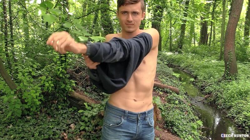 Czech Hunter 621 young straight hottie strips nude wanking small uncut dick then ass fucked 4 gay porn image - Czech Hunter 621 young straight hottie strips nude wanking his small uncut dick then his ass fucked